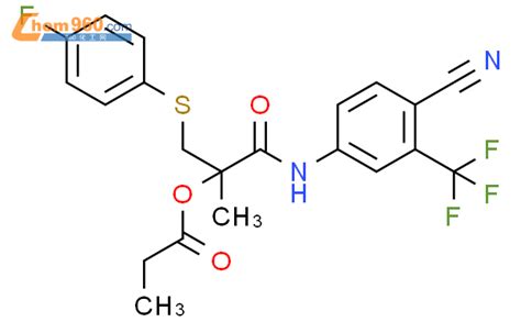 873014 33 6 Propanamide N 4 Cyano 3 Trifluoromethyl Phenyl 3 4