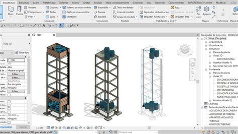 Tanque Elevado En Revit Plantilla Multidisciplinaria Revit Mep Hot