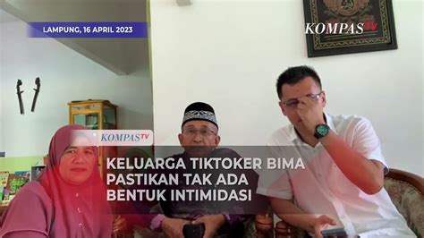 Keluarga Tiktoker Bima Yudho Soal Intimidasi Terkait Kritik Lampung