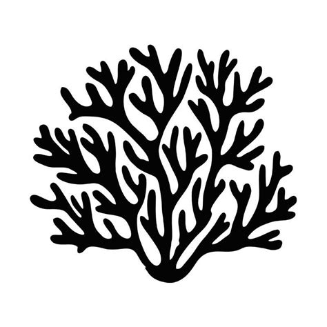 Staghorn Coral Reef Silhouette Art By Digitemb Shop On Deviantart