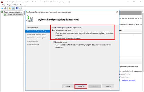 Windows Server Kopia Zapasowa Systemu Windows Server Systemy