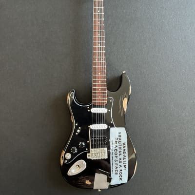 Nirvana Collectible Kurt Cobain Vandalism Guitar Miniature Reverb