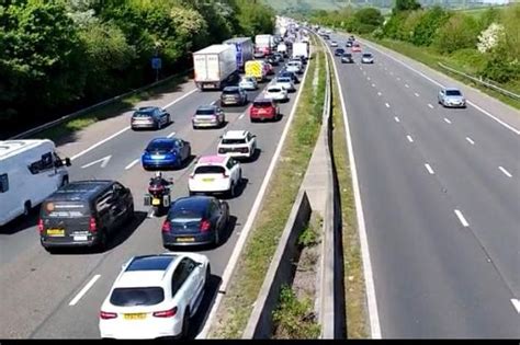 Bristol Traffic Live M49 Closed After Multi Vehicle Collision And Long