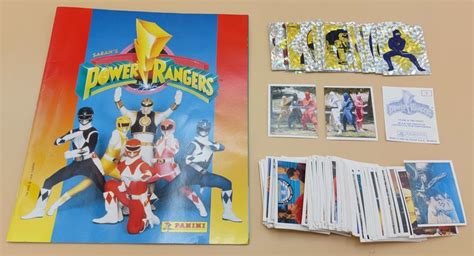 Panini Power Rangers Album Vide Set Dautocollants Catawiki