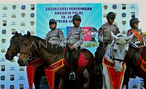 Sosialisasi Penerimaan Anggota Polri Antara Foto