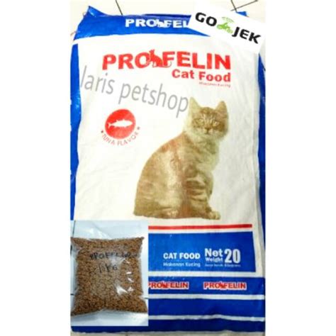 Jual Makanan Kucing Profelin Repack Kg Shopee Indonesia