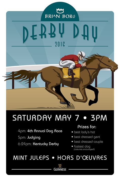 Kentucky Derby event poster on Behance