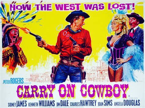 Solve Carry On Cowboy 1966 Poster Sidney James Kenneth Williams Jim