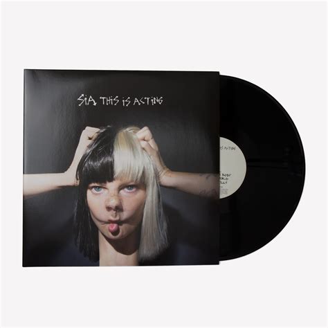 Sia This Is Acting Vinyl Record Bespoke Post