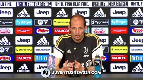 Conferenza Stampa Allegri Chiesa Sta Meglio Mourinho