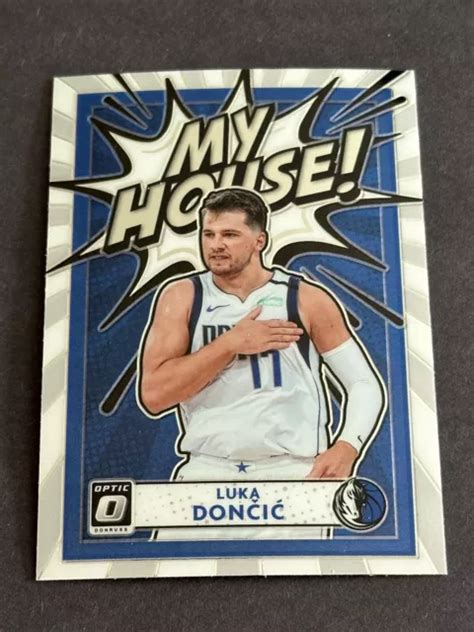 Panini Donruss Optic Luka Doncic My House Dallas Mavericks