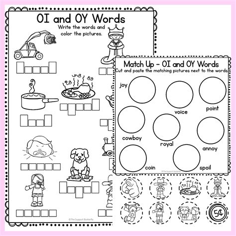 Diphthong Worksheets | Made By Teachers