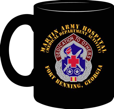 Martin Army Hospital Crest Ft Benning Georgia Mug Mip Brand Store