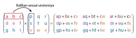 Perkalian Matriks 3 X 3 2 X 2 Dan M X N X N X M