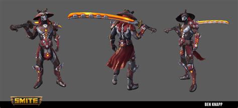 ArtStation SMITE SUSANO Ben Knapp Samurai Concept Artwork Smite