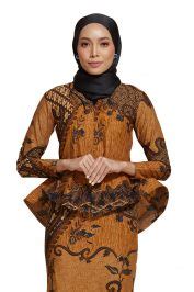 Kebaya Peplum Batik Kaisara Code Ks Habra Haute