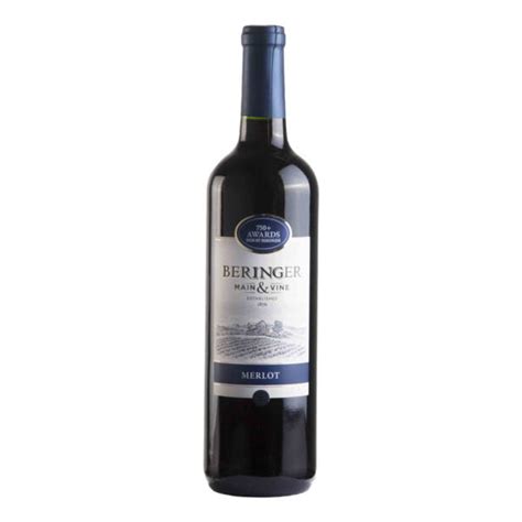 Beringer Main Vine Merlot Ml Bodega Mi Amiga