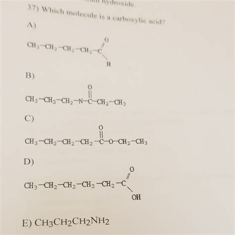 The Molecule Ch3 Ch2 Ch2 Ch2 Ch2 Ch2 Ch3 Is Best Described As A N