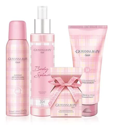 Kit Giovanna Baby Classic Creme Colonia Desodorante Body