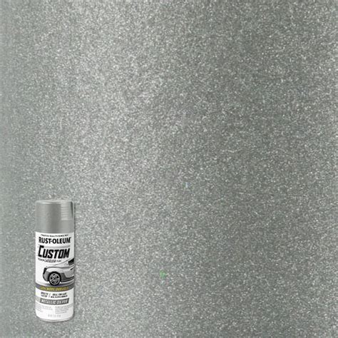 11 Oz Metallic Silver Custom Lacquer Spray Paint 6 Pack Metallic