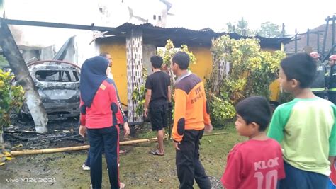 3 Rumah Dan 2 Mobil Terbakar Di Luwu Kerugian Ditaksir Rp 1 5 Miliar