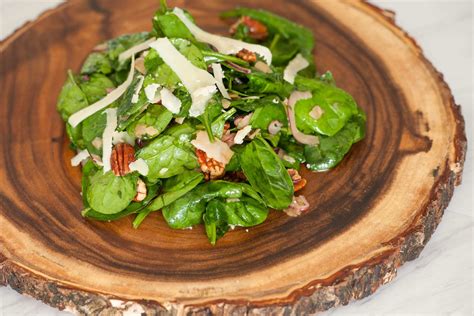 Spinach Salad With Warm Vinaigrette Women Of Today