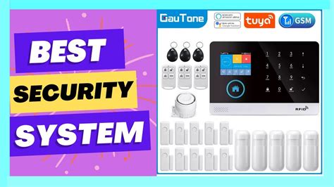 Gautone Pg Alarm System For Home Burglar Security Mhz Wifi Youtube