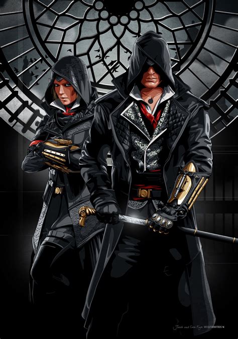 Jacob and Evie Frye (London 1868) | Assassins creed, Assassin’s creed ...