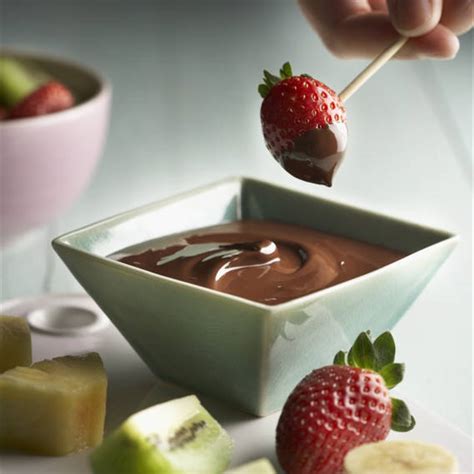 Fondue De Chocolate Y Fruta