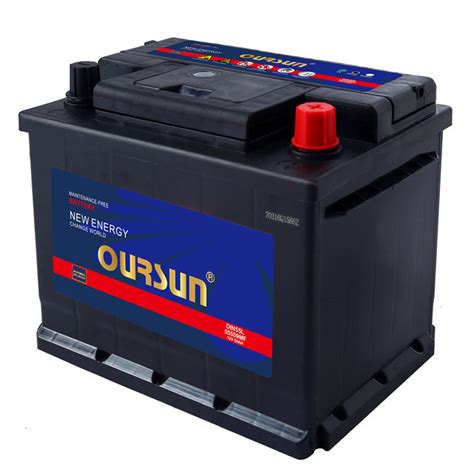 12 Volt Car Battery DIN Standard Mf Lead Acid Battery 50ah Batteries