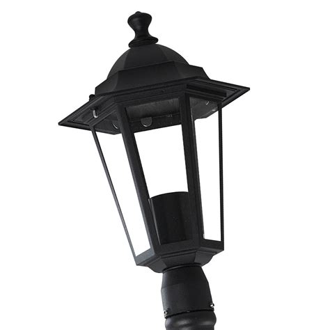 Lampadaire Ext Rieur Hexagonal Noir L Zete