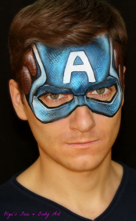 Kumpulan Captain America Makeup Tutorial Hitsmakeup