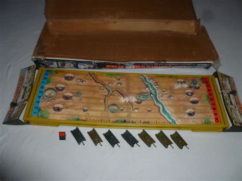 BOXED VINTAGE BOARD GAME IDEAL TANK COMMAND 1975 W BOX ARMOR BATTLE WAR