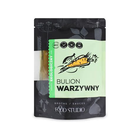 Food Studio Bulion Warzywny w Płynie BIO Bezglutenowy 350ml