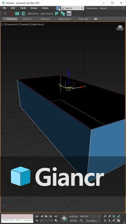 Instalar Macroscripts En 3ds Max Giancr Shorts Youtube