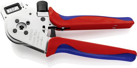 Pince à sertir Knipex 97 52 65 DG pour contacts tournés 0 14 à 6 mm²