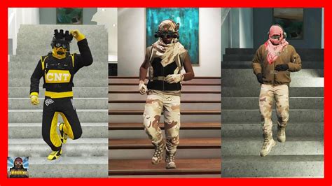 GTA 5 Online TOP 3 SMUGGLERS RUN Outfits German YouTube