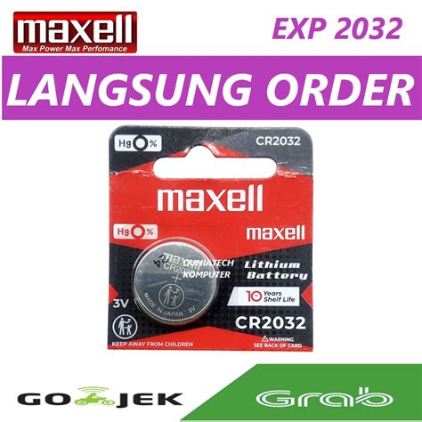 Jual Baterai Cmos Cr Lithium Maxell V Cr Cr Battery