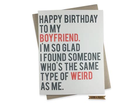 22 Of the Best Ideas for Funny Birthday Cards for Boyfriend – Home, Family, Style and Art Ideas