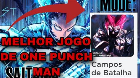 Esse E O Melhor Jogo De One Punch Man Do Roblox Youtube