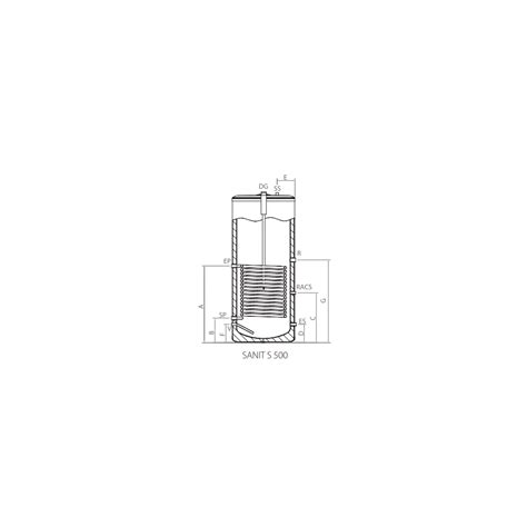 Préparateur inox sanitaire SANIT S à échangeur Domusa Chauffe eau et