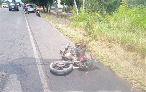 Adolescente Que Pilotava Moto Fica Ferido Ap S Acidente Na Se O