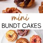 Mini Bundt Cakes Easy Recipe Flavors Bonni Bakery