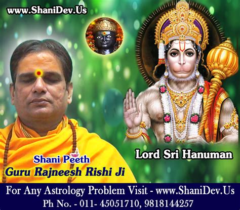 Shani Dev: Hanumana Mantra