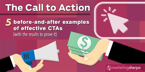 The Call To Action Before And After Examples Of Effective Ctas With