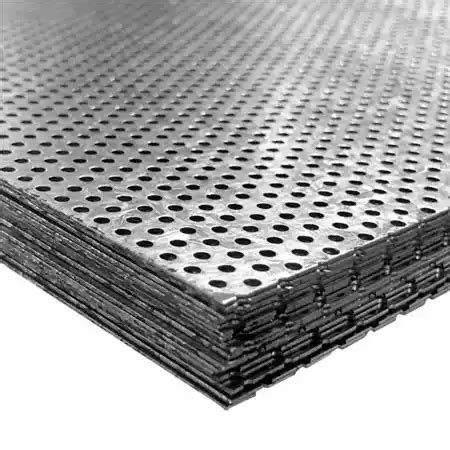 Perforated Expanded Metal Raised Flattened Expanded Metal Sheet