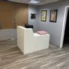 Ma Kulagaga L Shaped Wood Reception Desk With Filing Cabinet Reviews