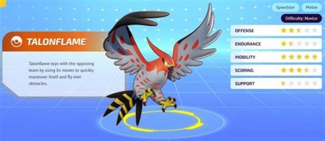 Guia Pokémon Unite Talonflame Melhores Builds Itens Movimentos e