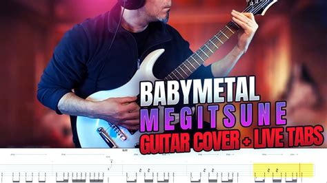 BABYMETAL MEGITSUNE Guitar Cover And SCREEN TABS YouTube