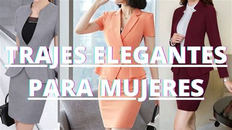 TRAJES ELEGANTES PARA DAMAS FASHION YES YouTube